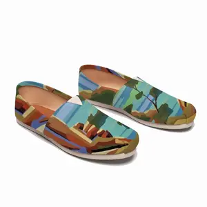 Men Calanque Near Toulon Mediterranean Cove Flat Shoes