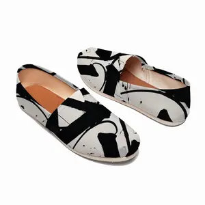 Men Untitled Royal Abstract Flat Shoes