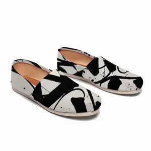 Men Untitled Royal Abstract Flat Shoes