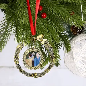 She Awoke To Find Herself In A Dream Christmas Wreaths Pendant