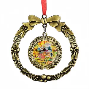 Maroc & Roll Christmas Wreaths Pendant