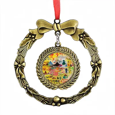 Maroc & Roll Christmas Wreaths Pendant