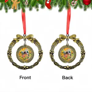 Maroc & Roll Christmas Wreaths Pendant