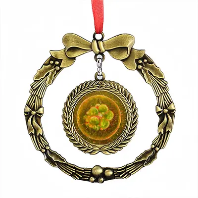 Cellular Universe X Christmas Wreaths Pendant