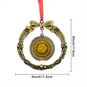 Cellular Universe X Christmas Wreaths Pendant