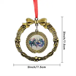 Awakening Q Christmas Wreaths Pendant