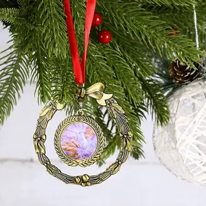 Winged Booby Christmas Wreaths Pendant