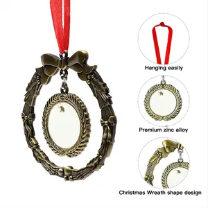 Wholookswhoo Christmas Wreaths Pendant