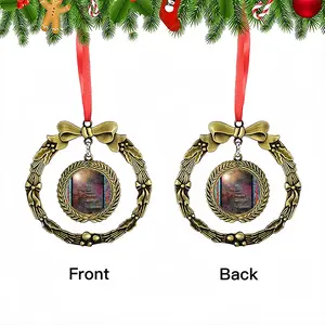 Come Back Down Christmas Wreaths Pendant