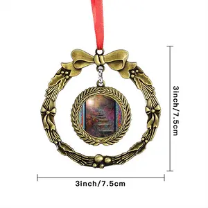 Come Back Down Christmas Wreaths Pendant