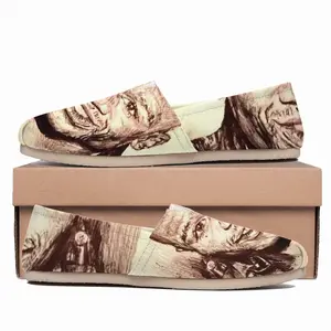 Men Floyd Mayweather Jr Portrait Flat Shoes