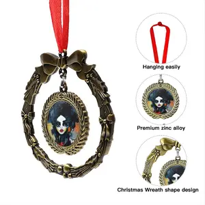 Masquarade Christmas Wreaths Pendant