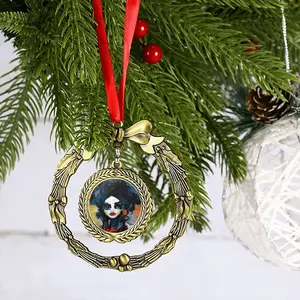 Masquarade Christmas Wreaths Pendant