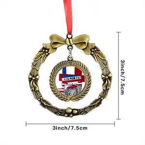 Lib Air Te Christmas Wreaths Pendant