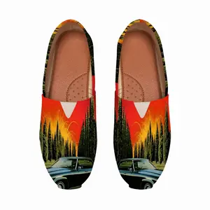 Men Weekends In Krakatoa Flat Shoes