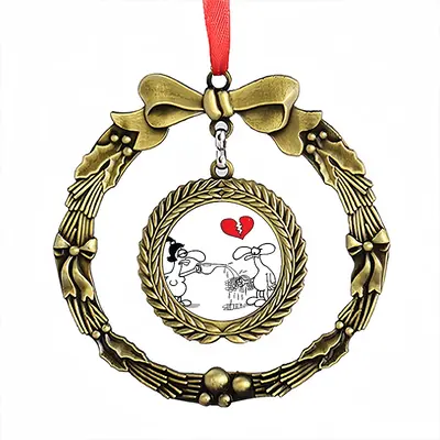 Failed Love Christmas Wreaths Pendant