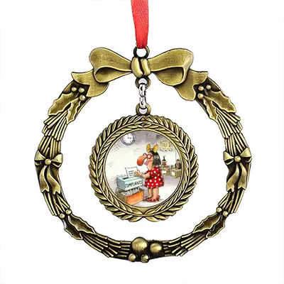 Complaints Christmas Wreaths Pendant