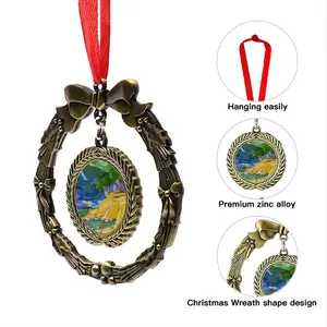 La Calanque Den Vau Christmas Wreaths Pendant