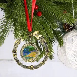 La Calanque Den Vau Christmas Wreaths Pendant