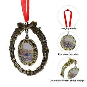 Sanary Sur Mer A Mediterranean Harbour Christmas Wreaths Pendant