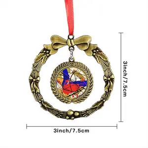 Meghan Christmas Wreaths Pendant