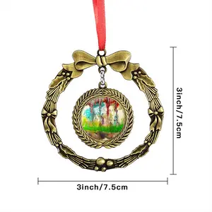 The Cloud Factory Christmas Wreaths Pendant