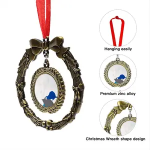 Meal Christmas Wreaths Pendant