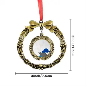 Meal Christmas Wreaths Pendant