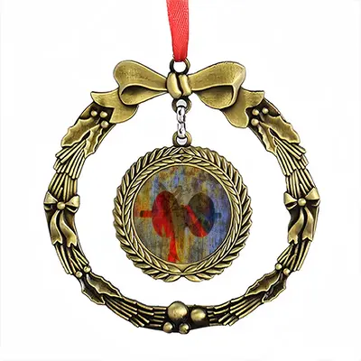 American Girl Power Christmas Wreaths Pendant