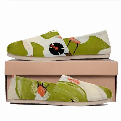 Men Scared Cat Flat Shoes