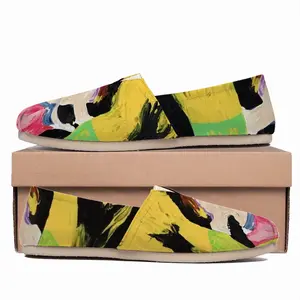 Men Wild Flower Flat Shoes