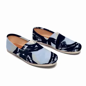 Men Wildness In Bw Flat Shoes