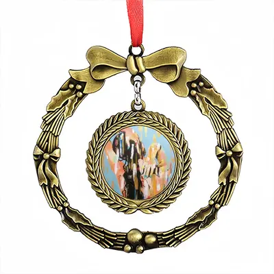 Release Christmas Wreaths Pendant