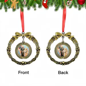 Release Christmas Wreaths Pendant