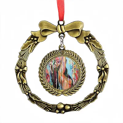 Choose Yourself Christmas Wreaths Pendant