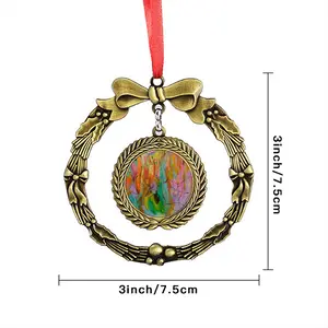 Alchemical Symbols Christmas Wreaths Pendant