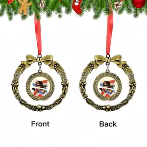 Victory Lap Christmas Wreaths Pendant