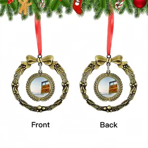 Liquor Store Christmas Wreaths Pendant