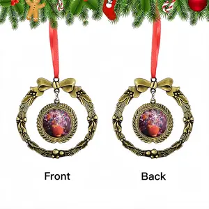 By Mistake Christmas Wreaths Pendant