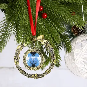 Holy Cloud Smokes Christmas Wreaths Pendant