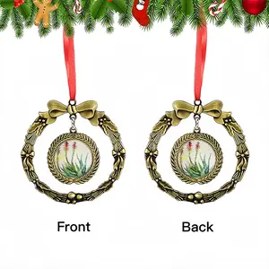 Aloe Christmas Wreaths Pendant