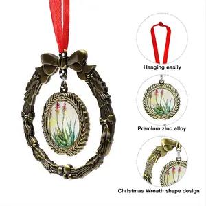 Aloe Christmas Wreaths Pendant