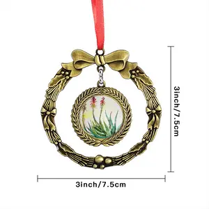 Aloe Christmas Wreaths Pendant