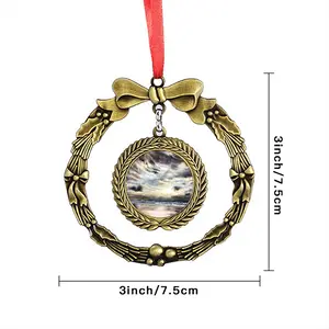 Shining Moment Christmas Wreaths Pendant