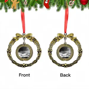 Snowy Ben Hope Christmas Wreaths Pendant