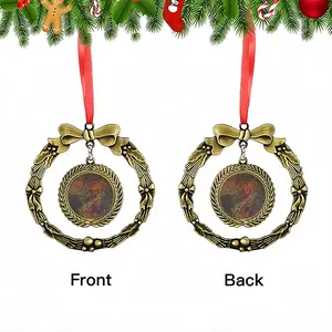 Eloquence Christmas Wreaths Pendant