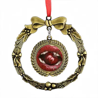 “It’S Mine ” Christmas Wreaths Pendant