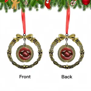 “It’S Mine ” Christmas Wreaths Pendant