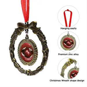 “It’S Mine ” Christmas Wreaths Pendant