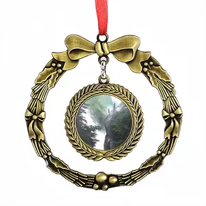 Paths Of Life Christmas Wreaths Pendant